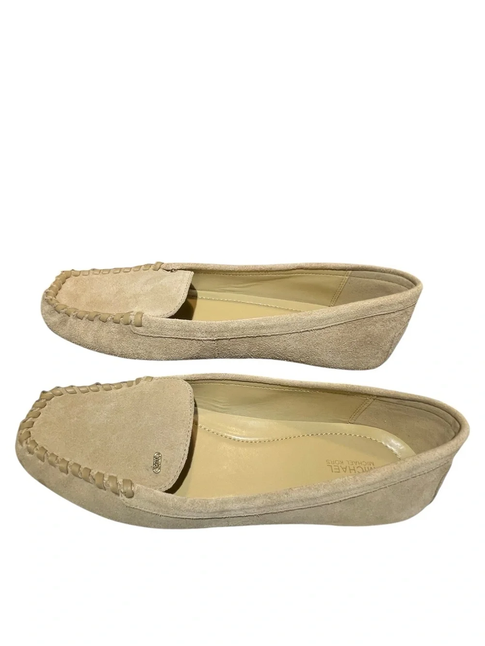 Michael Michael Kors Eve Driving Moccasin Loafer Camel Suede Women’s Size 9.5 M